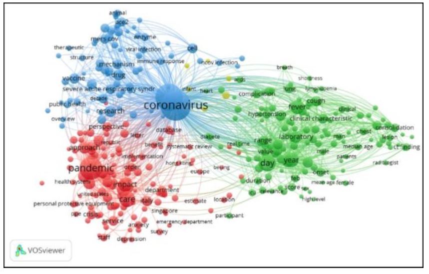 vosviewer output bibliometirc review