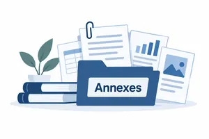 annexes d'un projet de recherche