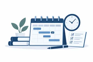 calendrier prévisionnel d'un projet de recherche